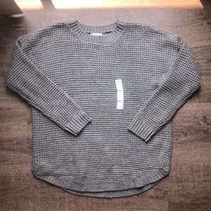 NWT gray sweater